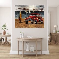 METAL 3 BOYUTLU DUVAR TABLOSU