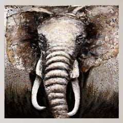 METAL 3 BOYUTLU DUVAR TABLOSU