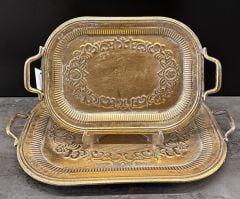 METAL TEPSİ 2Lİ SET