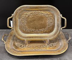 METAL TEPSİ 2Lİ SET