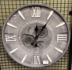 METAL ÇARKLI DUVAR SAATİ