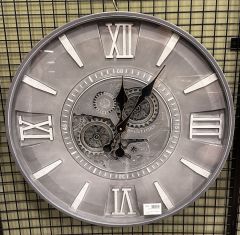 METAL ÇARKLI DUVAR SAATİ