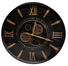 METAL ÇARKLI DUVAR SAATİ