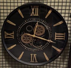 METAL ÇARKLI DUVAR SAATİ