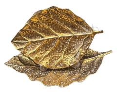 METAL YAPRAK TABAK 2Lİ SET